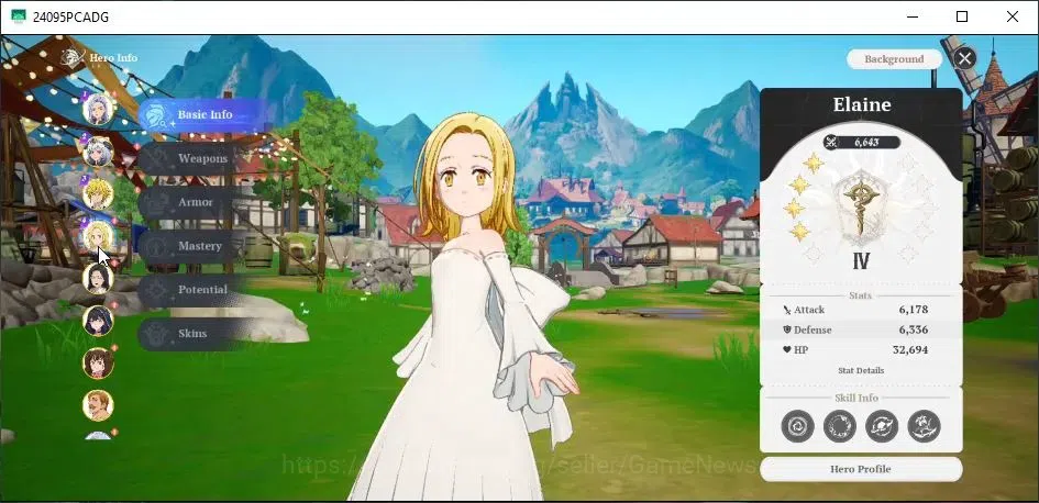 The Seven Deadly Sins: Origin Accounts SEA|Lv 42|8 SSR|MeliodasP5,EscanorP5,ElaineP4,Mann image 5