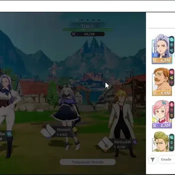 The Seven Deadly Sins: Origin Accounts SEA|Lv 42|8 SSR|MeliodasP5,EscanorP5,ElaineP4,Mann image 1