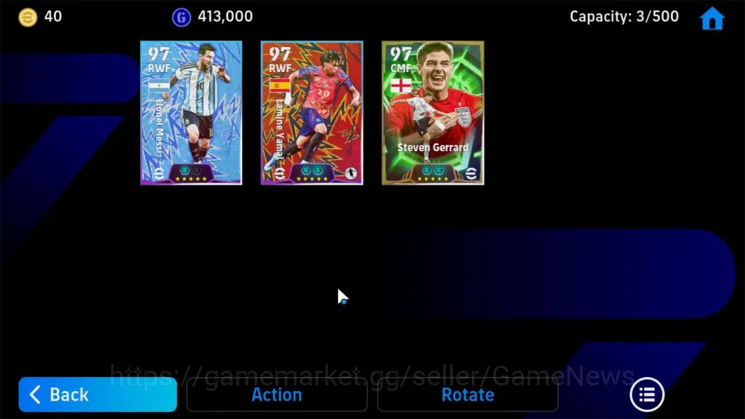 eFootball Accounts Android|Epic Steven Gerrard,Showtime Lionel Messi, image 6