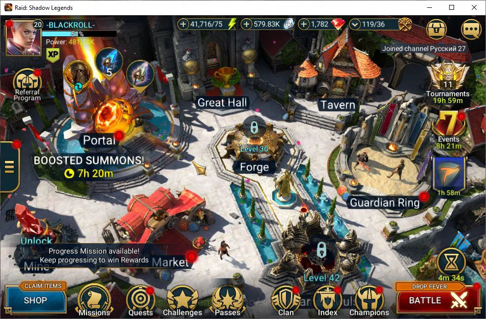 Raid: Shadow Legends Starter Lv20 481K Power|1 Mythical (The Calamitus)|17 Lege image 1