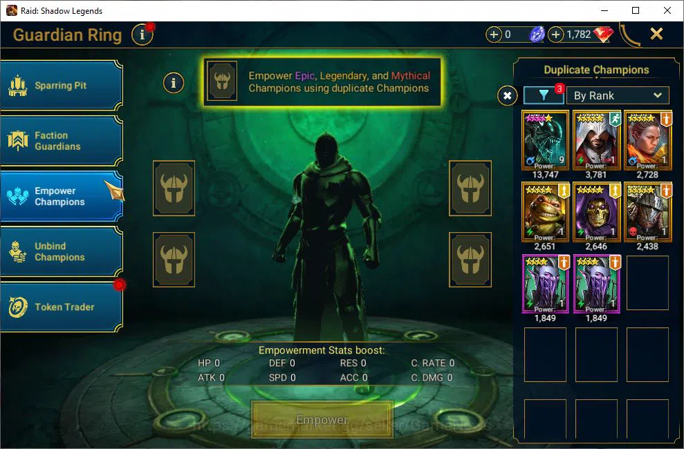 Raid: Shadow Legends Accounts Lv20 481K Power|1 Mythical (The Calamitus)|17 Lege image 9