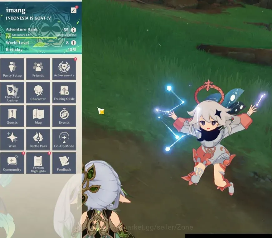 Genshin Impact Accounts Others ASIA|AR 55|6 Limit|Zibai Team|Zibai,Linnea,Nefer,Clorinde,Nahida,Sigewinne|1,2K Primo|Low 1