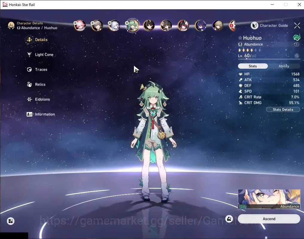 Honkai Star Rail Accounts Asia|TL 43|7 Limited|Yao Guang E1+Sign,Evanescia,H image 17
