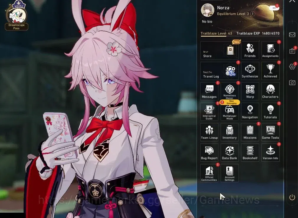Honkai Star Rail Accounts Asia|TL 43|7 Limited|Yao Guang E1+Sign,Evanescia,H image 2