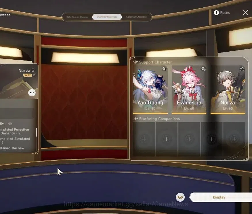 Honkai Star Rail Accounts Asia|TL 43|7 Limited|Yao Guang E1+Sign,Evanescia,H image 3
