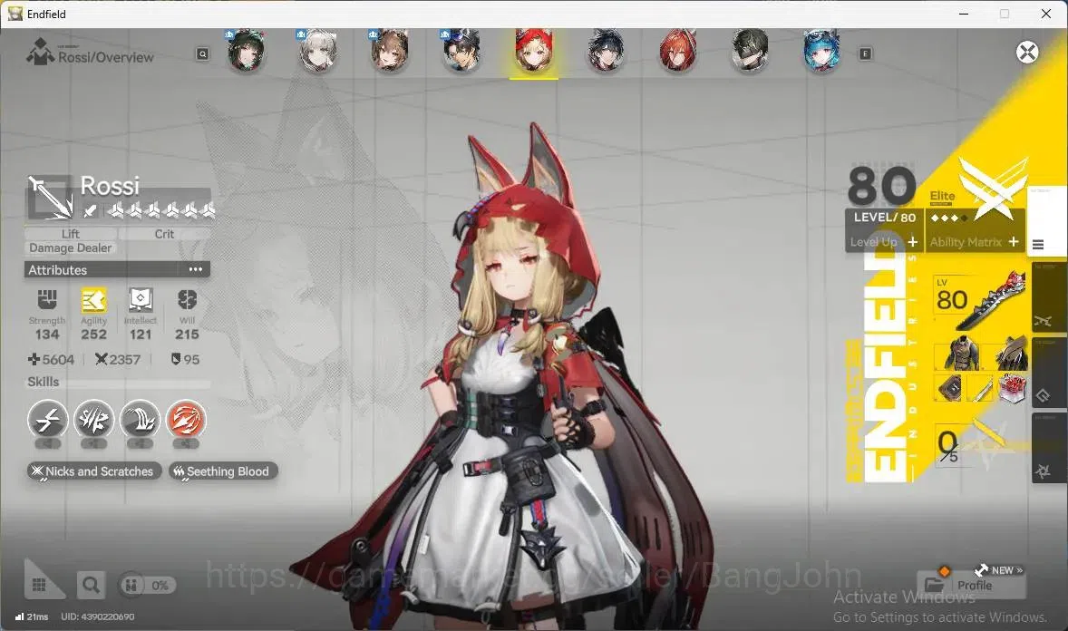 Arknights: Endfield Accounts Asia | Lv 53 |3 Limit+3 Sign|Limit (Zhuang Fangyi, image 11