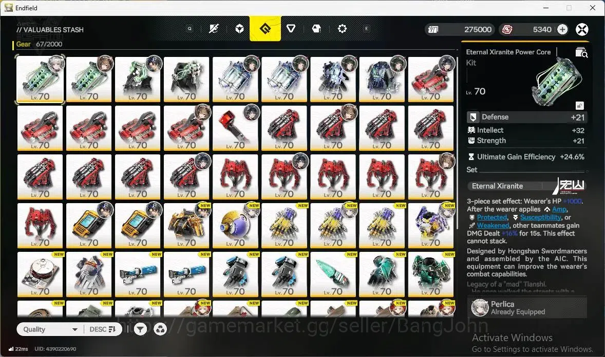 Arknights: Endfield Accounts Asia | Lv 53 |3 Limit+3 Sign|Limit (Zhuang Fangyi, image 7