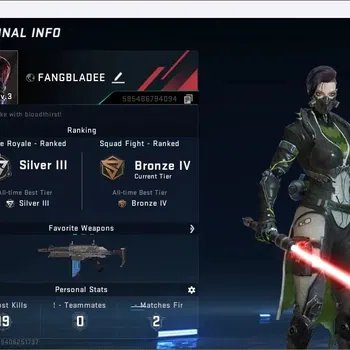 Blood Strike Others ASIA | ULTRA MELEE: Lightblade-Dark Force | 1 LEGE image 1