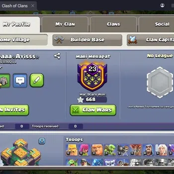 Clash of Clans Accounts High-End TH14-BH7|Lv.171|BK36,AQ46,MP47,GW37,RC25|BM12|HH8|4 Legendary & 3 Gold Skins|3909