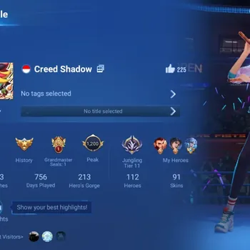 Honor of Kings Accounts Rare Skin Global|112H 91S|KIC:Luna|Legend:Yao&Kaizer|SXD:Hou Yi|AFO:Arke|Check SS HOK799B