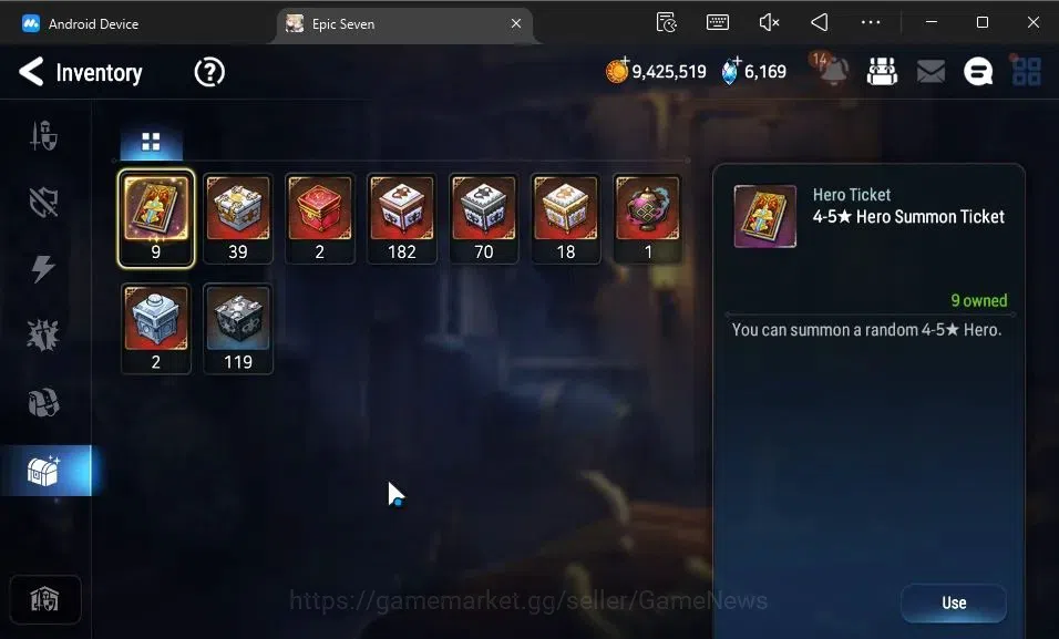 Epic Seven Accounts GLOBAL Unverif|New Era|7 ML(Salome,A Vildred,TM Lu image 11