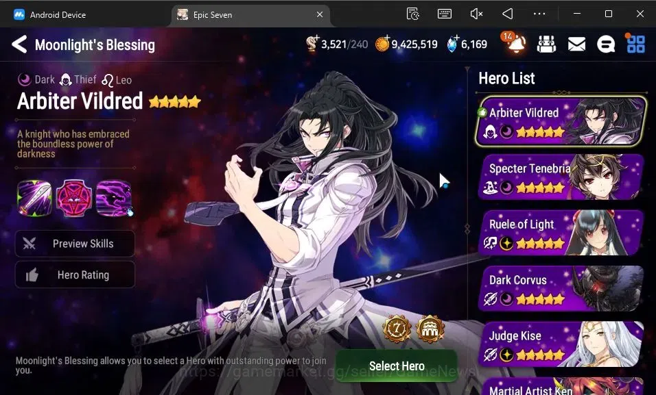 Epic Seven Accounts GLOBAL Unverif|New Era|7 ML(Salome,A Vildred,TM Lu image 13