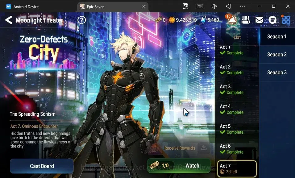 Epic Seven Accounts GLOBAL Unverif|New Era|7 ML(Salome,A Vildred,TM Lu image 16