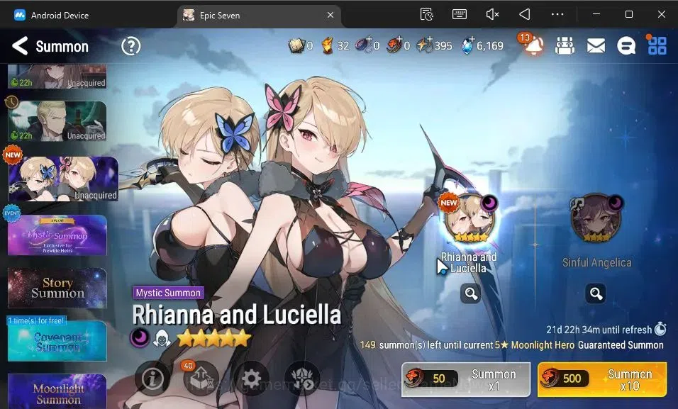 Epic Seven Accounts GLOBAL Unverif|New Era|7 ML(Salome,A Vildred,TM Lu image 17