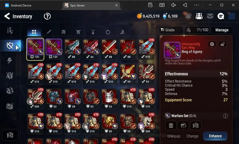 Epic Seven Accounts GLOBAL Unverif|New Era|7 ML(Salome,A Vildred,TM Lu image 8