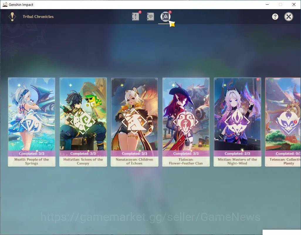 Genshin Impact Accounts Mid Game ASIA|AR 56 |10 Limited 12