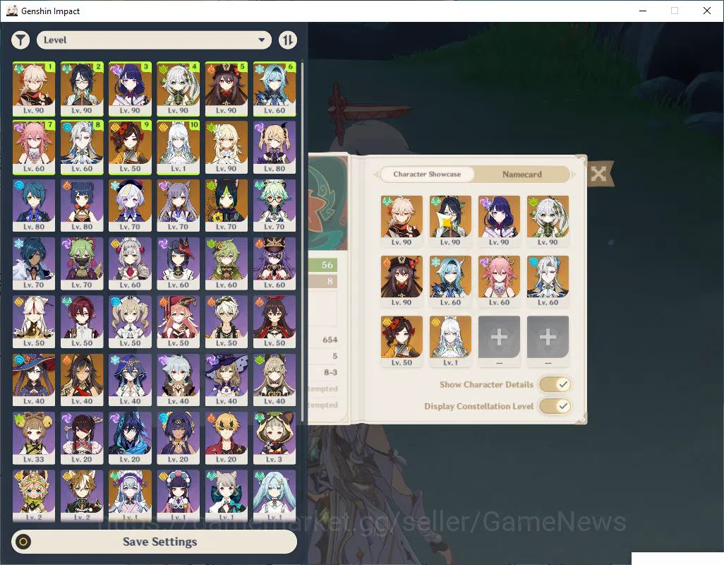 Genshin Impact Accounts Mid Game ASIA|AR 56 |10 Limited 2