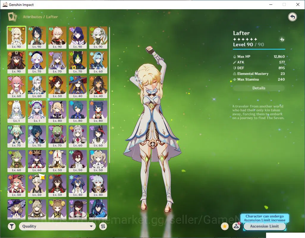 Genshin Impact Accounts Mid Game ASIA|AR 56 |10 Limited 3