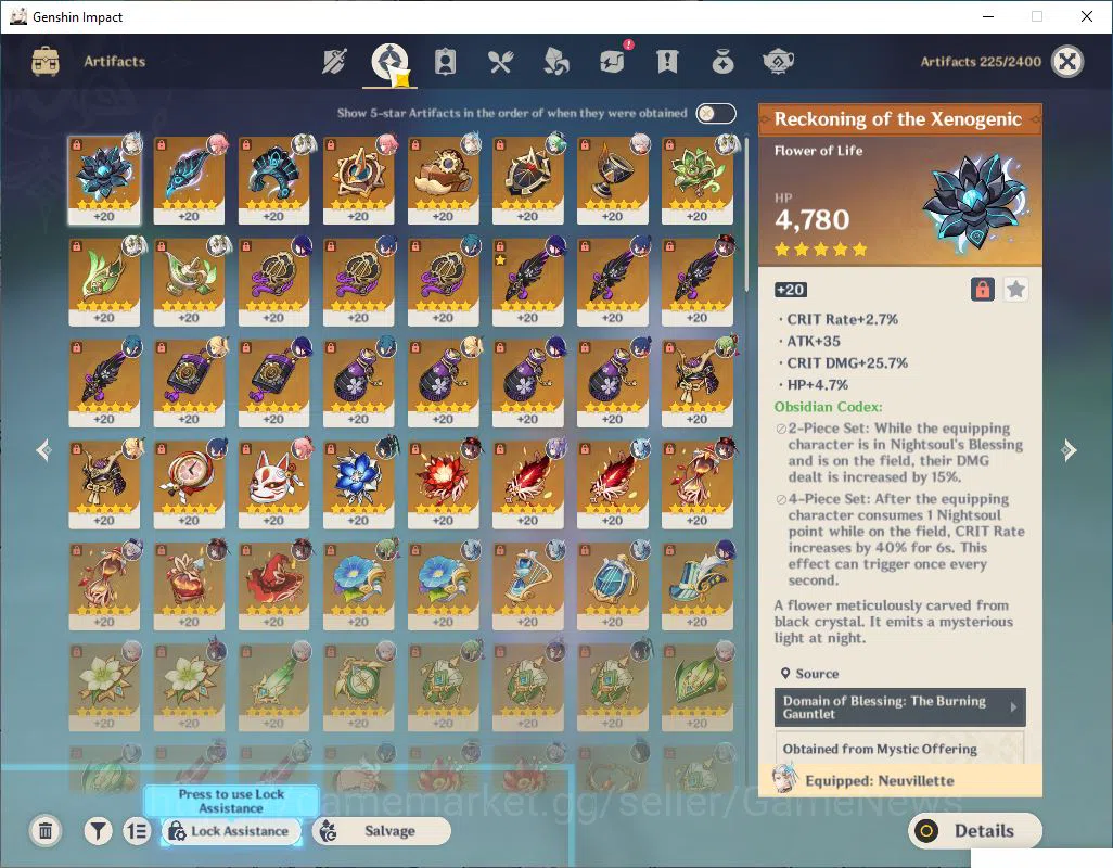 Genshin Impact Accounts Mid Game ASIA|AR 56 |10 Limited 5