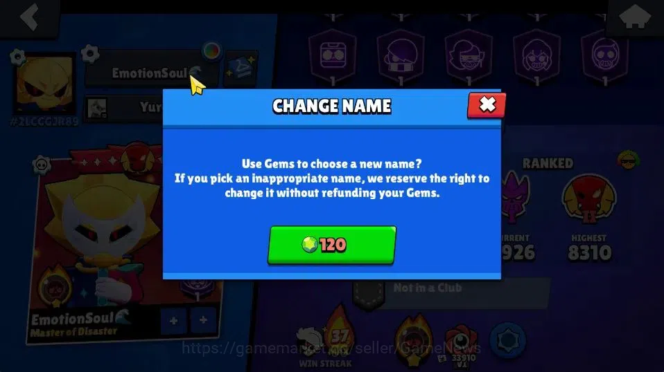 Brawl Stars Accounts 94K Trophy|101 Brawlers 96 Max Lvl|2 UL [Sirius,Ka image 5