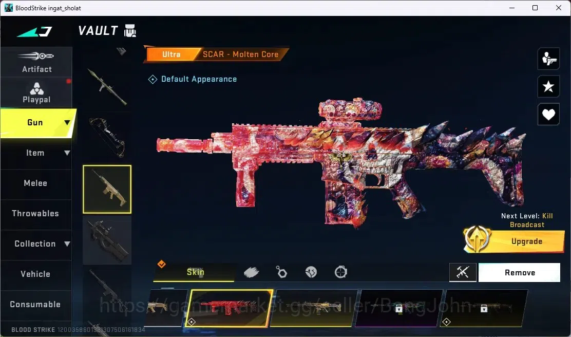 Blood Strike Accounts ASIA | 1 TR: MCX THE WORST FUTURE | 9 Ultra Gun | image 9