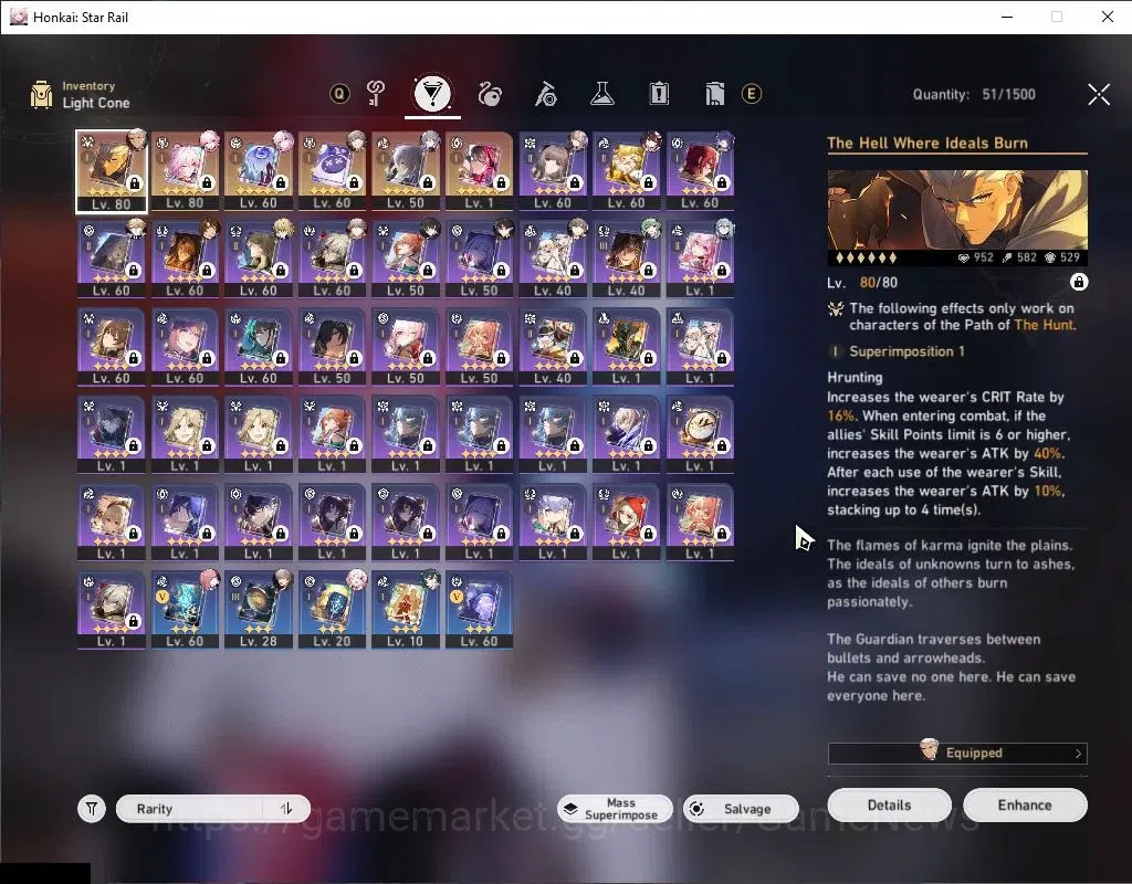 Honkai Star Rail Accounts Asia|TL 61|8 Limited|(Evanescia,Archer)+Sign,Spark image 5