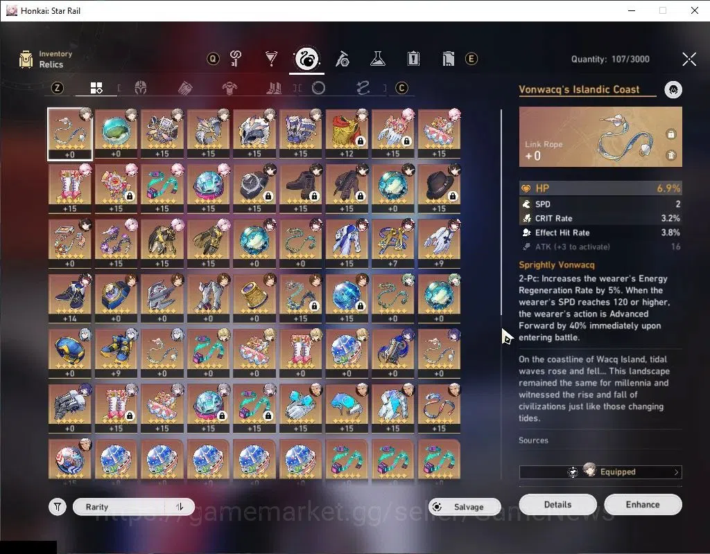 Honkai Star Rail Accounts Asia|TL 61|8 Limited|(Evanescia,Archer)+Sign,Spark image 7