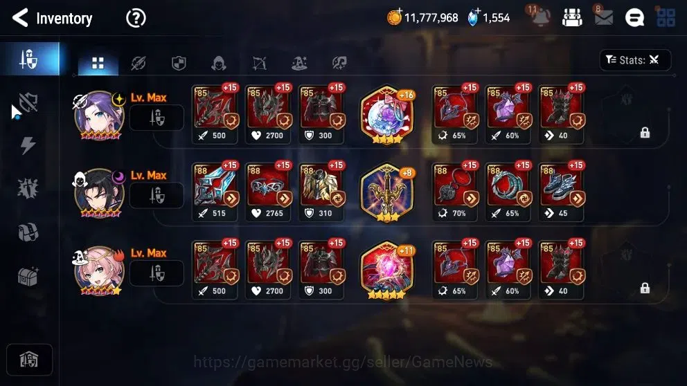 Epic Seven Accounts Starter Global UnVerif|NewEra|3 ML(BW Iseria,Empyream Ilynav,D Lilibet)+Estelle,AB Fumyr,A 12