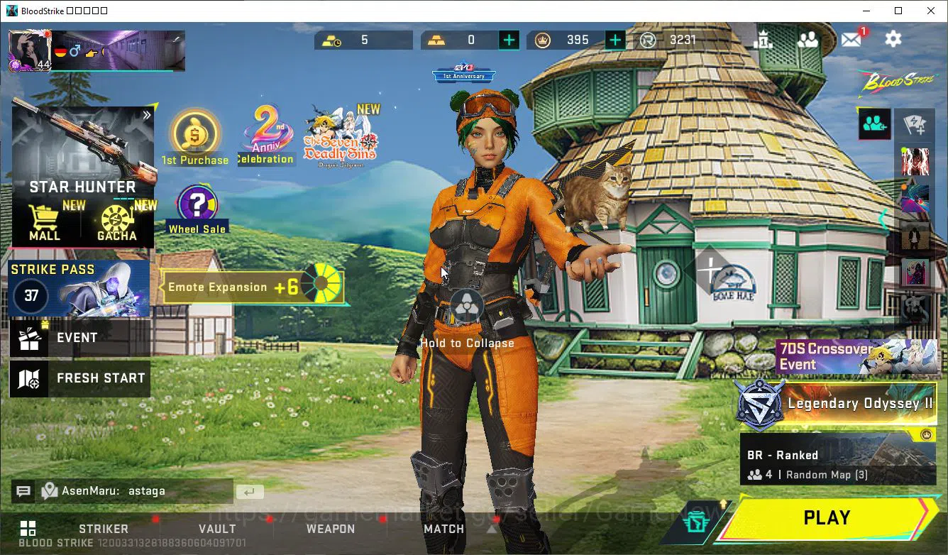 Blood Strike Mid-Tier ASIA|Collab AOT Ethan-AtackOnTitan,FAL-Primal|10 U image 1