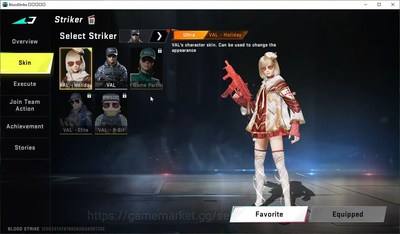 Blood Strike Accounts Mid-Tier ASIA|Collab AOT Ethan-AtackOnTitan,FAL-Primal|10 6
