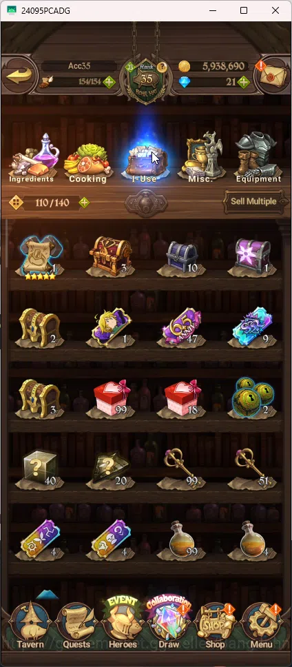 The Seven Deadly Sins: Grand Cross Accounts Global | 1,531M CC | 1 Lr Elizabeth | 5 UR Merlin image 4