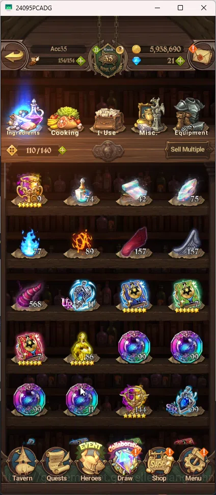 The Seven Deadly Sins: Grand Cross Accounts Global | 1,531M CC | 1 Lr Elizabeth | 5 UR Merlin image 6