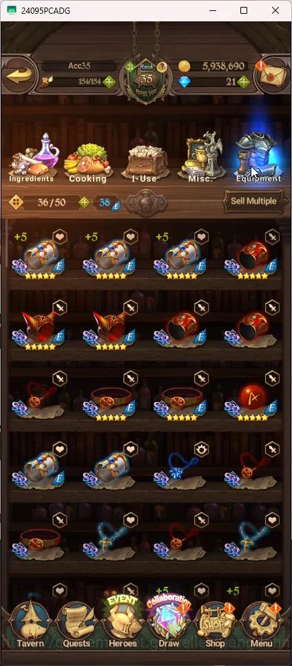 The Seven Deadly Sins: Grand Cross Accounts Global | 1,531M CC | 1 Lr Elizabeth | 5 UR Merlin image 8