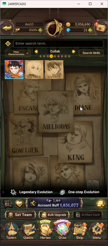 The Seven Deadly Sins: Grand Cross Accounts Global | 1,531M CC | 1 Lr Elizabeth | 5 UR Merlin image 9