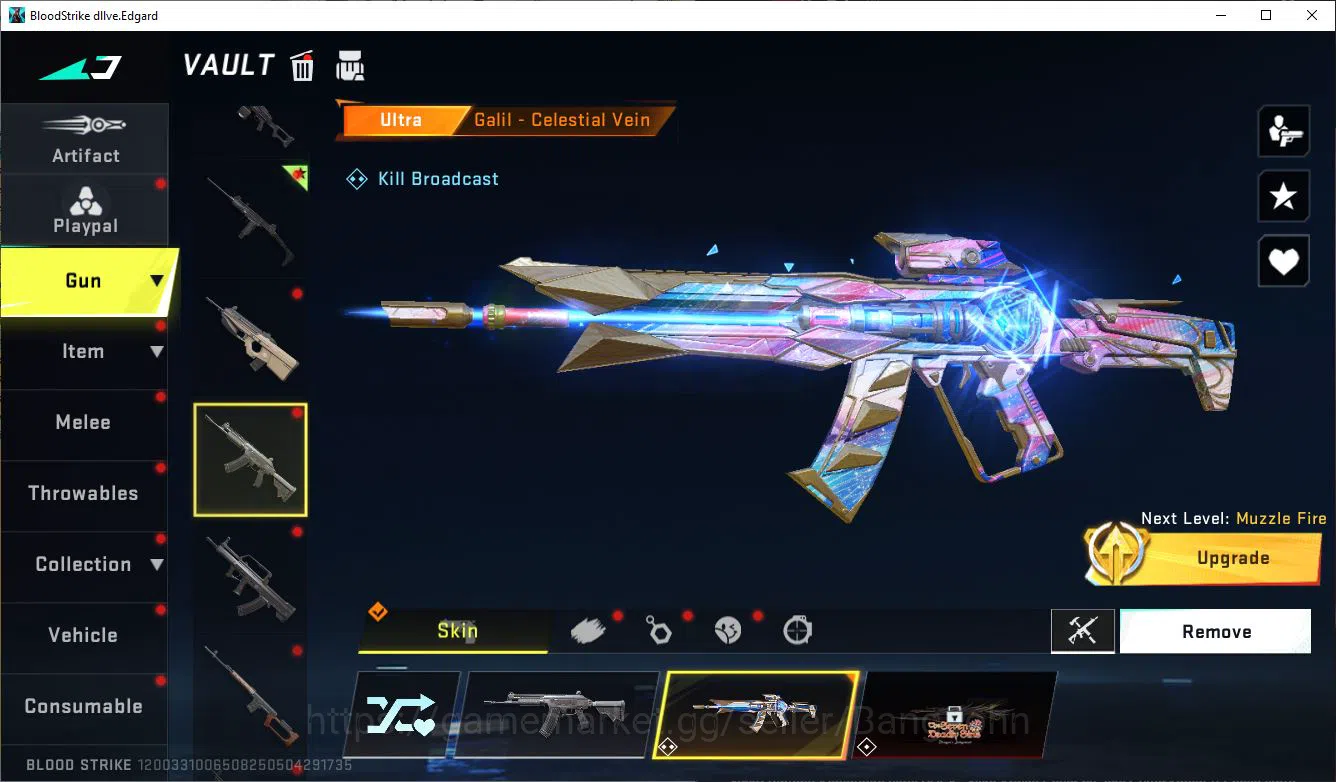 Blood Strike Accounts ASIA|ETHERNAL=UZI (LVL2)COLLAB=SCAR,MCX|LIMITED=MP image 9