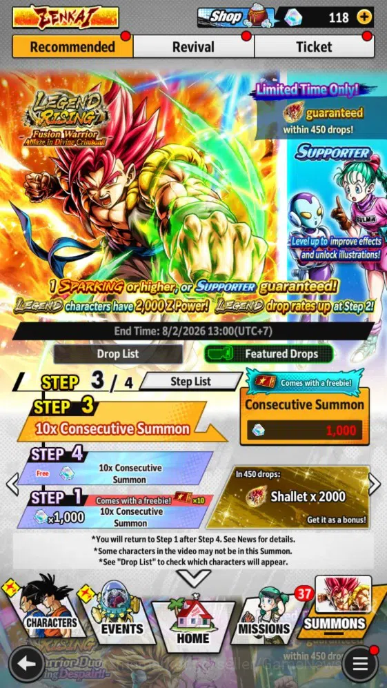 Dragon Ball Legends Accounts 353M TP|LV 157|5UL+3LR+13LL|SS Trunks(T)&Gohan,SSG image 10