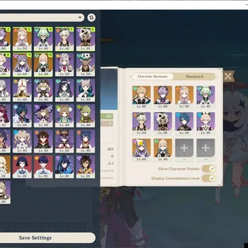 Genshin Impact Accounts Others Asia|AR 50|Premium Team Varka|3 Limited + 1(*5 Weapon)|Varka,Nicole,Durin|Female MC|Take