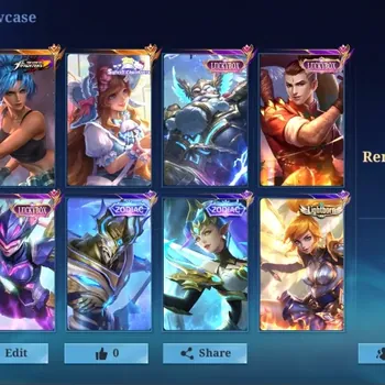 Mobile Legends: Bang Bang Accounts Collector Global|106Hero|243Skin|Renowned|Luckybox Franco Chou Karrie|Zodiac Karina