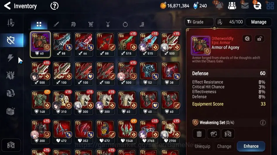 Epic Seven Accounts GLOBAL Unverif|NewEra|3 ML(Straze,Successor Taeyou image 15