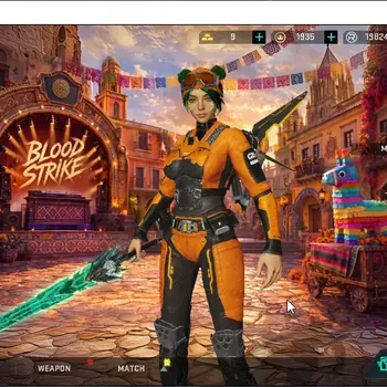 Blood Strike Accounts Collab Skin Asia|Eternal MP7-Tidesong|Melee Sword-Voidedge|Collab AoT2 Katya & M4A1|Aniv FAL|24 Ultra
