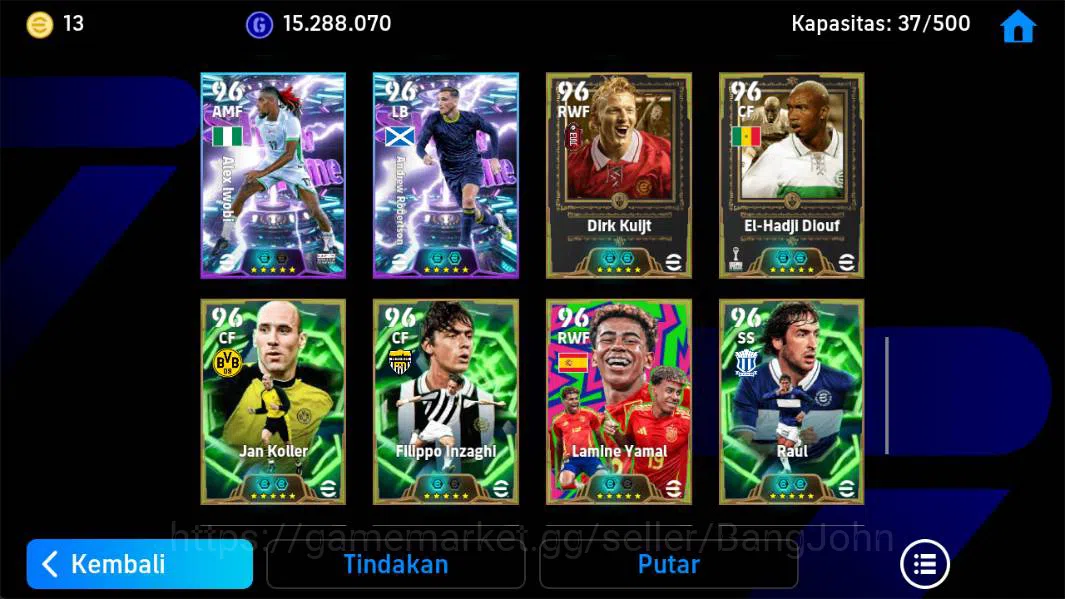 eFootball Accounts Power 3254, Yamal Spain,Van djik show,ruud gullit image 7