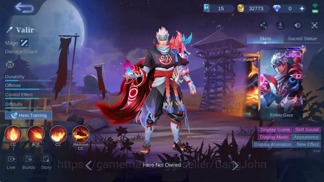 Mobile Legends: Bang Bang Accounts Global|Hero 55|Skin 80|Expert|Collab Fanny Mikasa| image 11