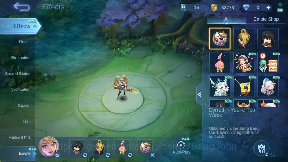 Mobile Legends: Bang Bang Accounts Global|Hero 55|Skin 80|Expert|Collab Fanny Mikasa| image 7
