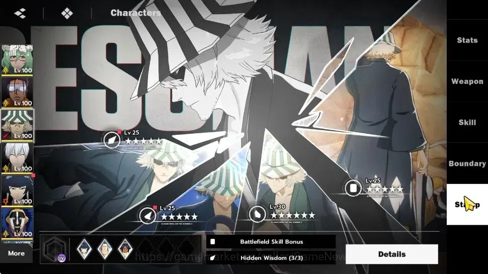 BLEACH: Soul Resonance Accounts NuverseSEA|LV 74|13 SSR[Neliel,TosenB1,UrahB4,Gin, image 12