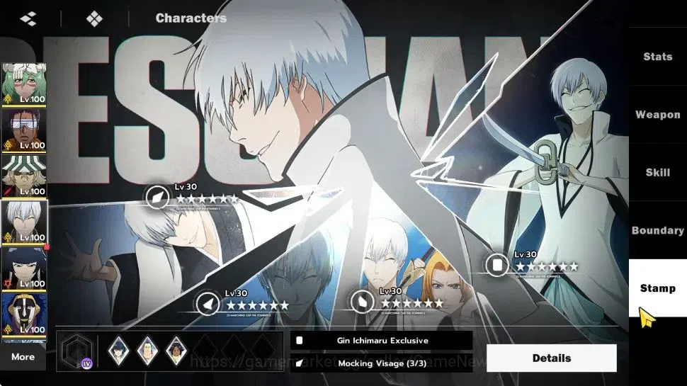 BLEACH: Soul Resonance Accounts NuverseSEA|LV 74|13 SSR[Neliel,TosenB1,UrahB4,Gin, image 15