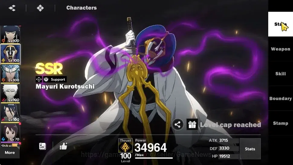 BLEACH: Soul Resonance Accounts NuverseSEA|LV 74|13 SSR[Neliel,TosenB1,UrahB4,Gin, image 19