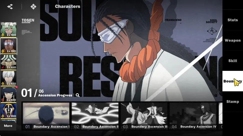 BLEACH: Soul Resonance Accounts NuverseSEA|LV 74|13 SSR[Neliel,TosenB1,UrahB4,Gin, image 8