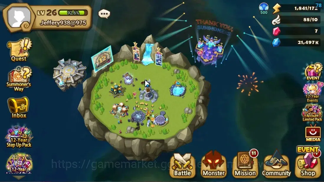 Summoners War: Sky Arena Accounts Others ASIA|Lv 26|Ready Gacha|99 12 YSC + 160 11 YSC + 3 LAAS + 5 LS + 4 LDS + 118 MS |1 1