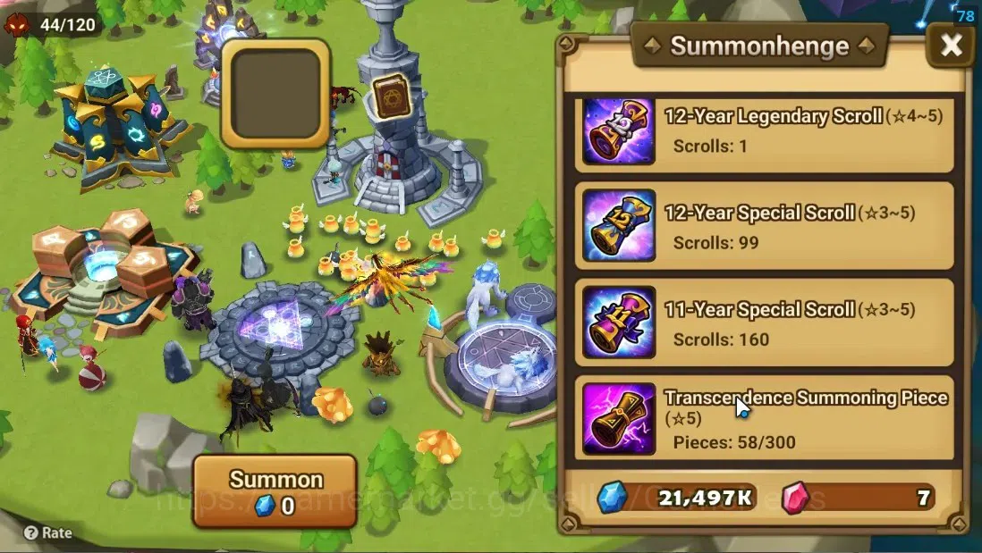 Summoners War: Sky Arena Accounts Others ASIA|Lv 26|Ready Gacha|99 12 YSC + 160 11 YSC + 3 LAAS + 5 LS + 4 LDS + 118 MS |1 10