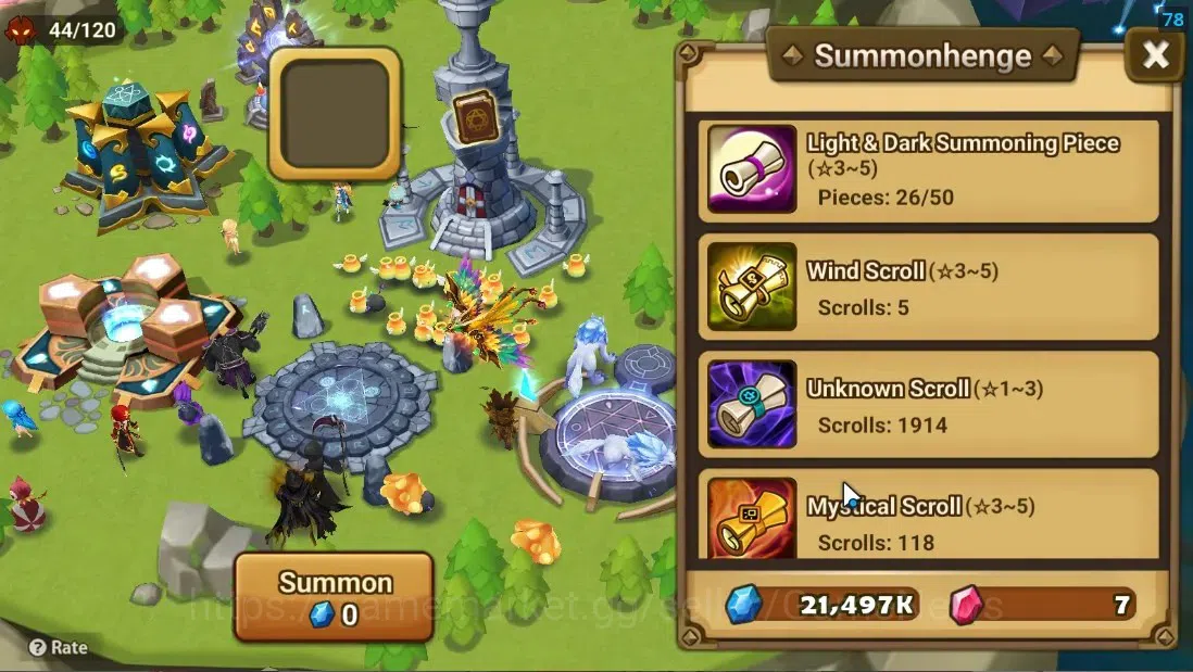 Summoners War: Sky Arena Accounts Others ASIA|Lv 26|Ready Gacha|99 12 YSC + 160 11 YSC + 3 LAAS + 5 LS + 4 LDS + 118 MS |1 12